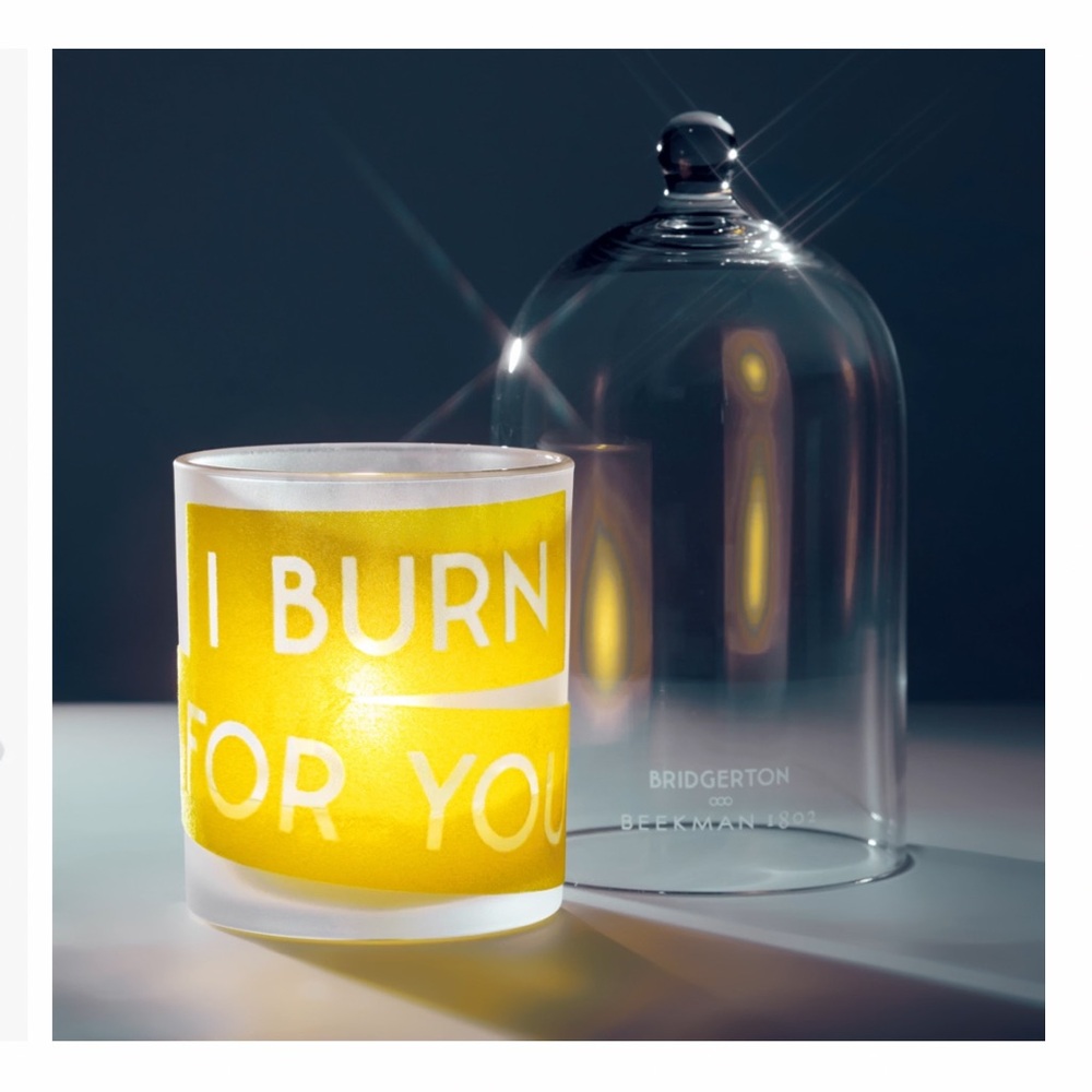 Bridgerton Candle with Glass Dome